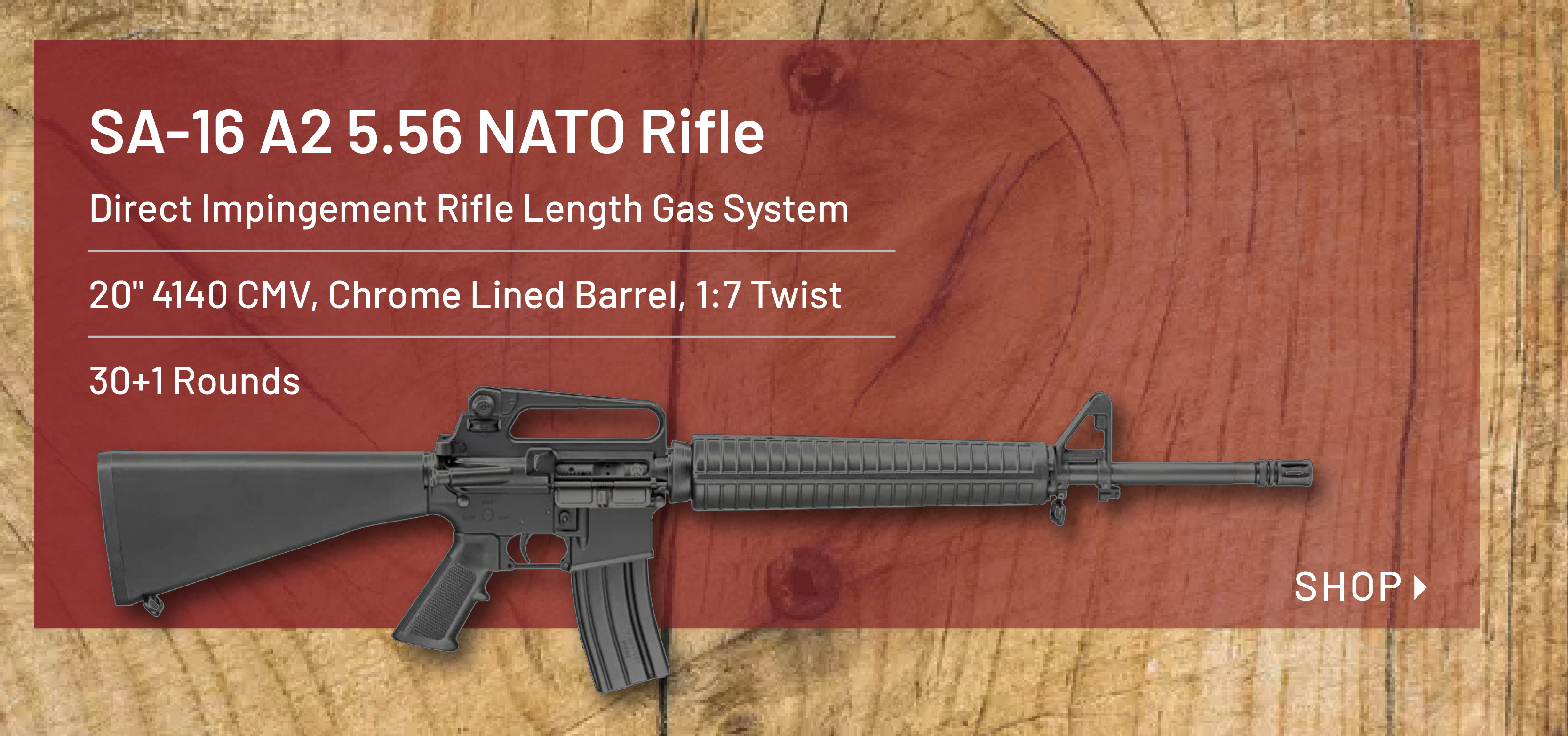Springfield Armory SA 16 A2 5.56 NATO Rifle